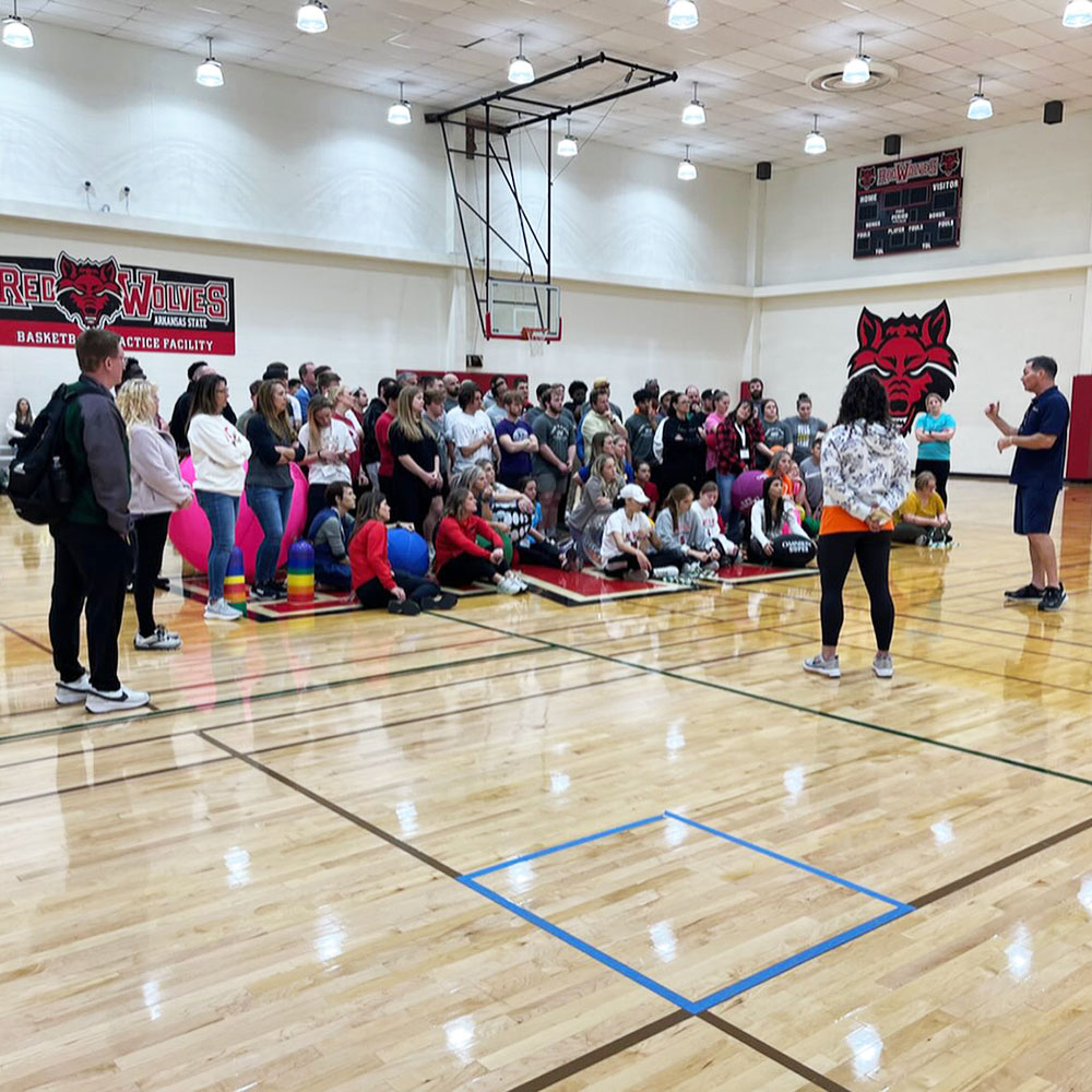 Group in Gym